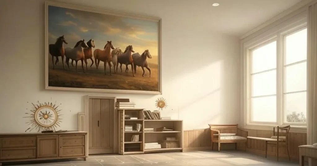 7 Horse Painting Vastu Direction in Home