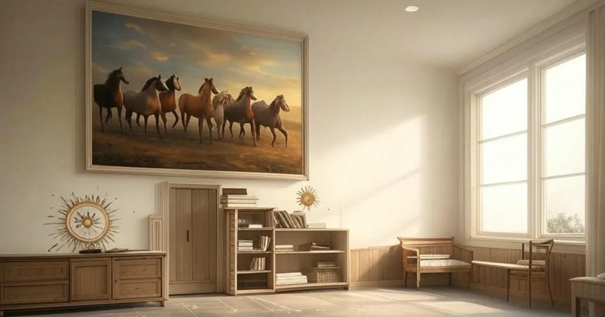 7 Horse Painting Vastu Direction in Home